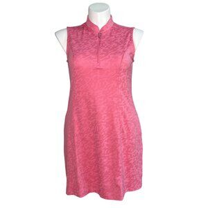 Greg Norman Collection | Dresses | Greg Norman Flare Zipfront Golftennis  Dress Sleeveless Coral Womens Size L | Poshmark